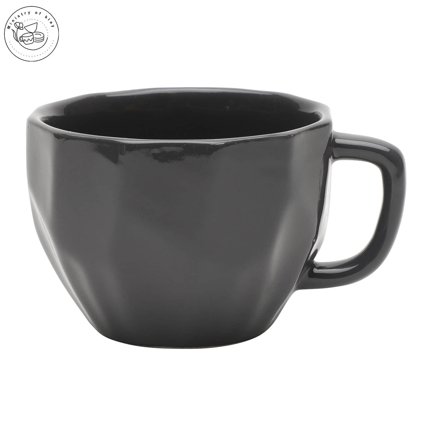 Ceramic Coffee Cups (Set of 2) 200ml each - right_view