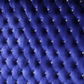 Blue Velvet Tufted King Size Bed - rear_view
