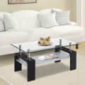 Nexon Coffee Table (Black) - photo
