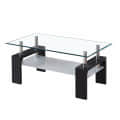 Nexon Coffee Table (Black) - rear_view