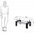 Nexon Coffee Table (Black) - right_view