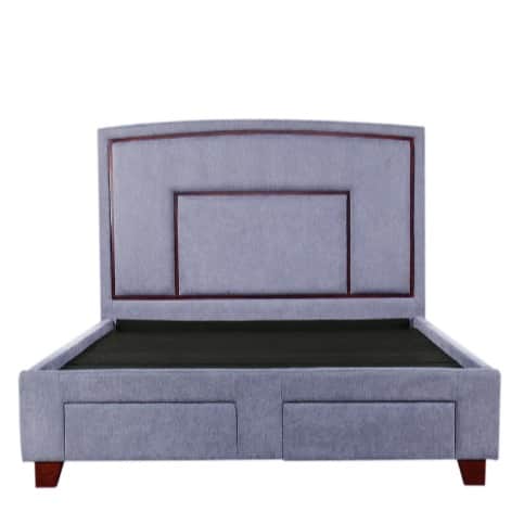 Eduardo Upholsted Queen Size Bed With Storage - front_view