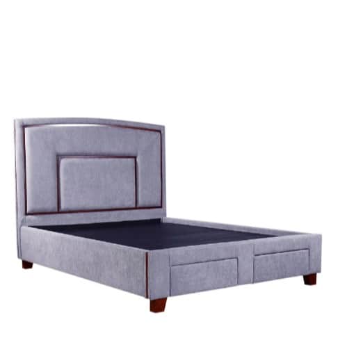 Eduardo Upholsted Queen Size Bed With Storage - left_view