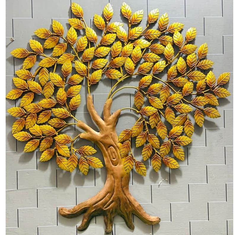 Japanese Tree Wall Decor with LED Light - front_view