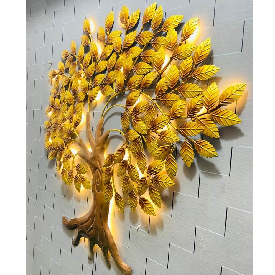 Japanese Tree Wall Decor with LED Light - right_view