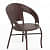 Outdoor / Indoor Chair Set 3+1 With Glass Table - top_view