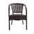 Outdoor Patio Chair Set 2+1 With Glass Table - front_view