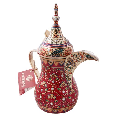 Arabic Dallah Brass Coffee Pot- Majestic