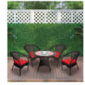 Garden Chair Table Set 4+1 - front_view