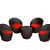 Apple Outdoor Garden Patio Seating Set (4 Chairs & 1 Table) - photo