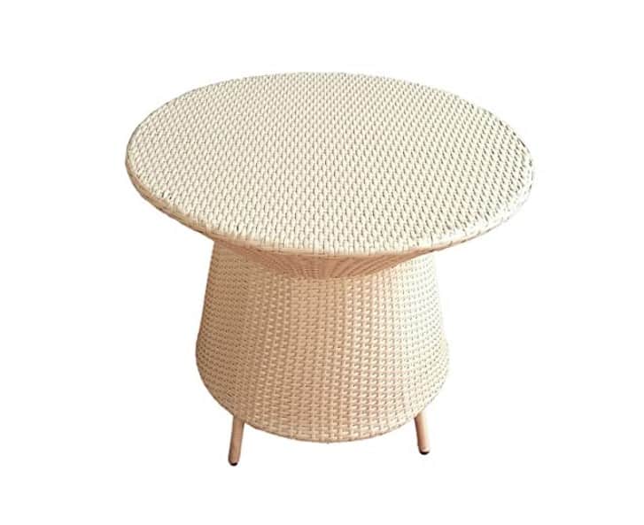 Patio Indoor/Outdoor Chair Table Set (4 Chair + 1 Table) - left_view
