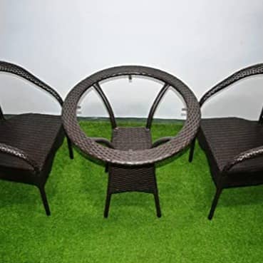 Garden Chair Table Set 4+1