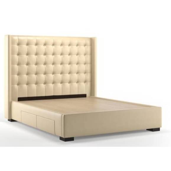 Harris Upholstered Queen Bed With 4 Drawers