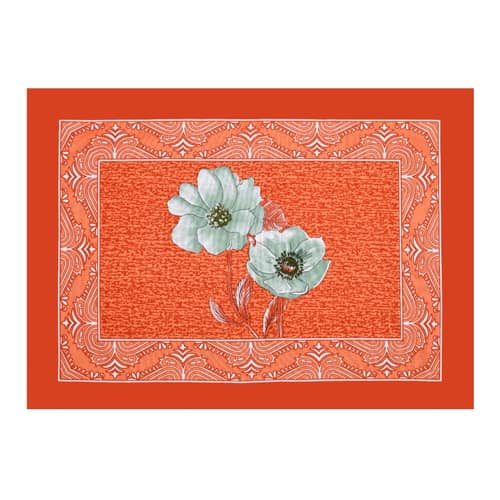 Pure Cotton Premium Quality King Size Bedsheet With 2 Designer Pillow Covers (Orange)