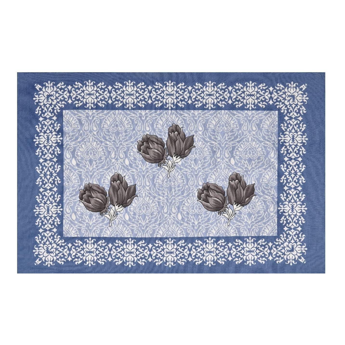 Pure Cotton Premium Quality King Size Bedsheet With 2 Designer Pillow Covers