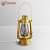 Hand Painted Hurrican Lantern with Bulb : Pure Bliss Ladakhi Art - front_view