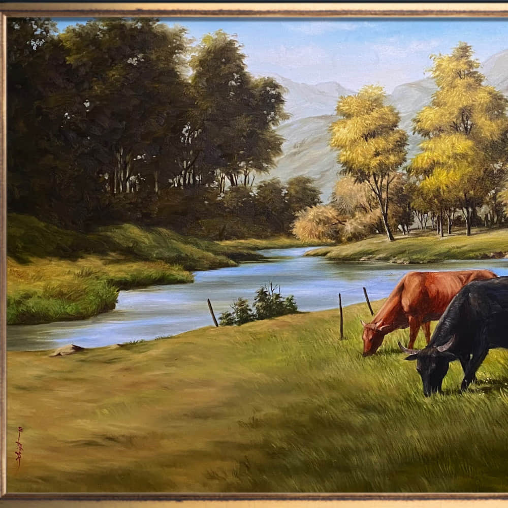 Water Meadow Landscape - photo