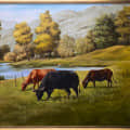 Water Meadow Landscape - front_view