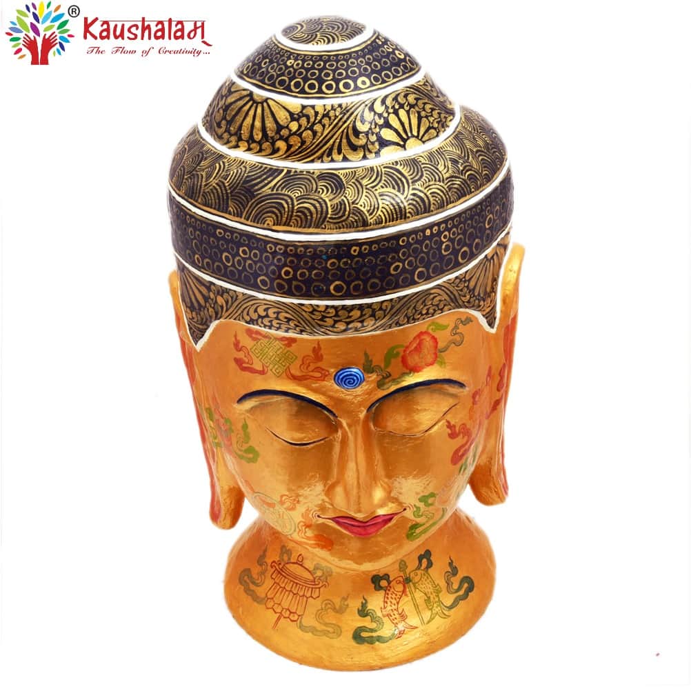The Buddha In Bliss Sculpture - top_view