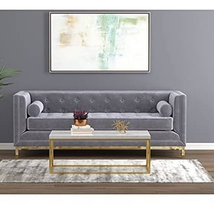 Metal frame Cross Legs  Center Table