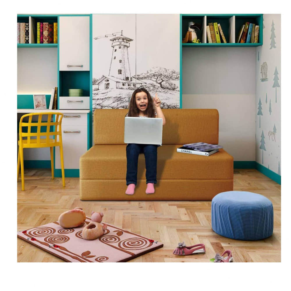 Dublin Foldable Sofa/Sofa Cum Bed - photo