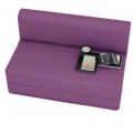 Dublin Purple Sleeper Sofa Cum Bed - top_view