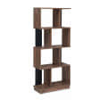 Lisa Engineered Wood Open Book Shelf (4 Shelves) - top_view