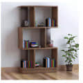 Lisa Engineered Wood Open Book Shelf (3 Shelves) - photo