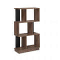 Lisa Engineered Wood Open Book Shelf (3 Shelves) - front_view
