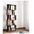 Lisa Engineered Wood Open Book Shelf (5 Shelf) - photo