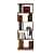 Lisa Engineered Wood Open Book Shelf (5 Shelf) - top_view