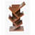 Engineered Wood Tree Shaped Book Shelf - photo