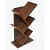 Engineered Wood Tree Shaped Book Shelf - front_view