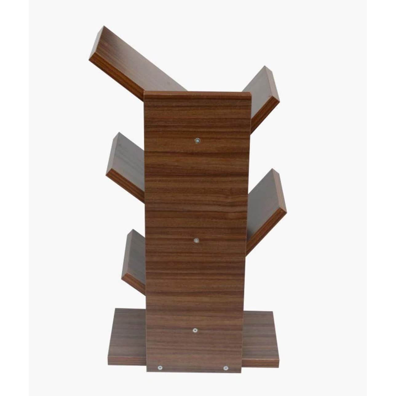 Engineered Wood Tree Shaped Book Shelf - top_view