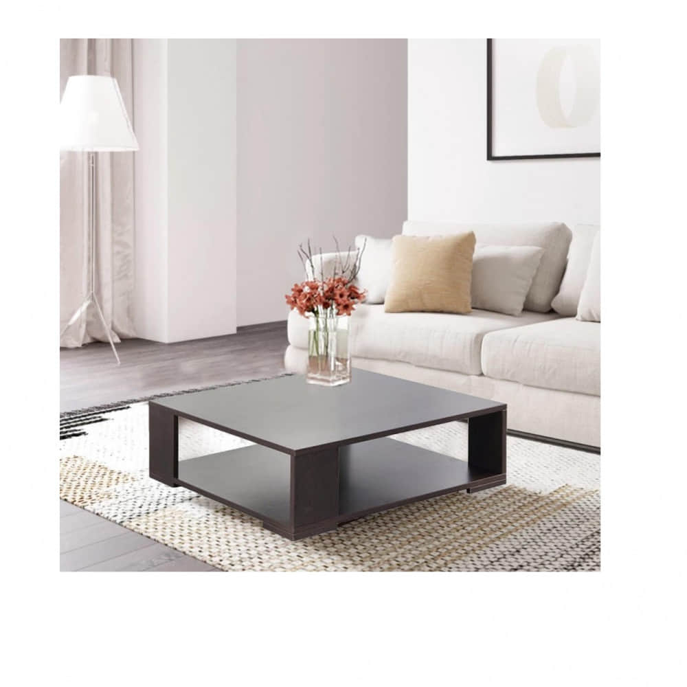 Engineered Wood Square Coffee Table - photo
