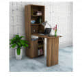 Foldable Study Desk / Office Table with Cabinet - photo