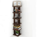Engineered Wood Semi-Open Book Shelf - photo