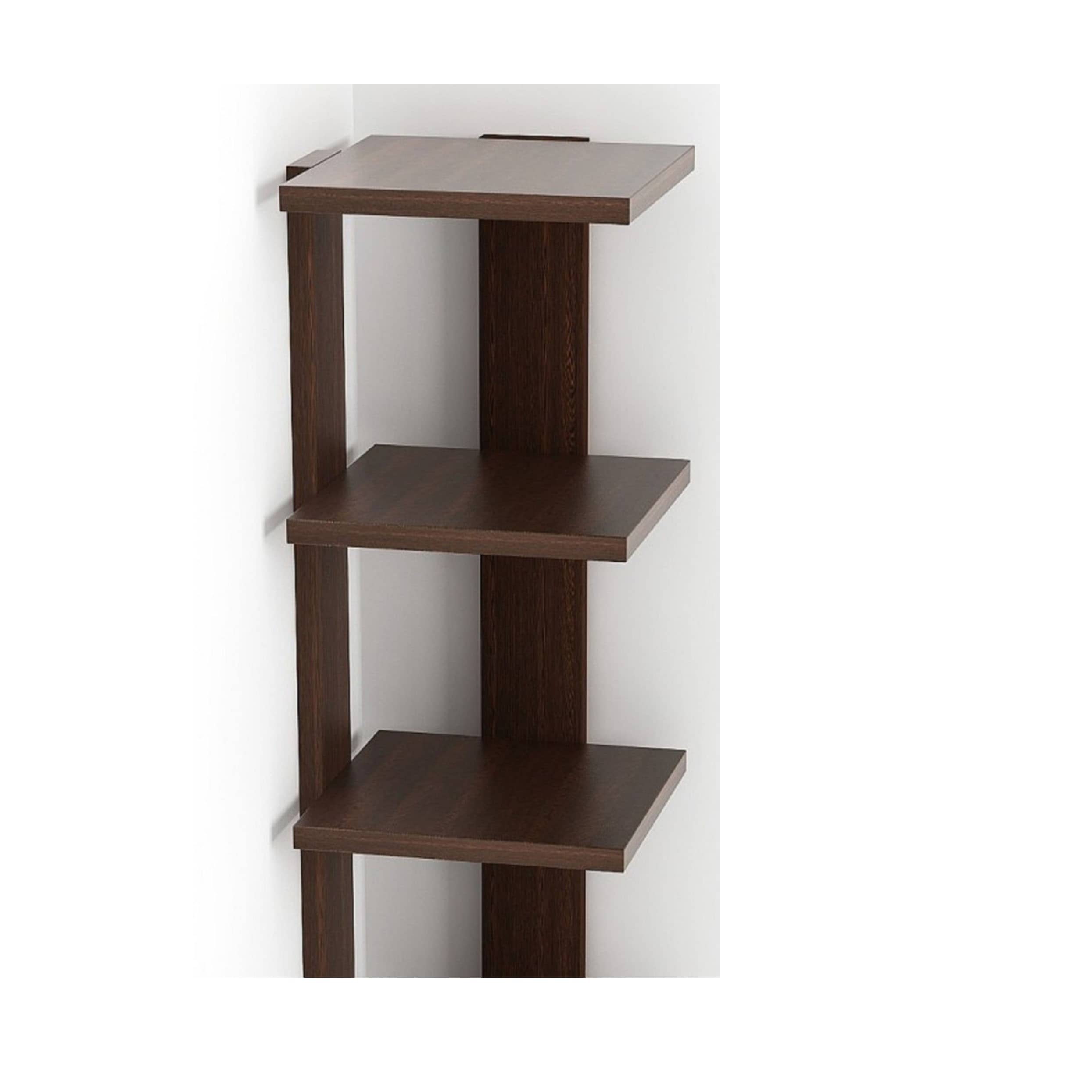 Engineered Wood Semi-Open Book Shelf