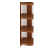 Wooden Floating Book Shelf - top_view