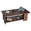 Low Height Coffee Table (Brown) - photo