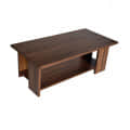 Low Height Coffee Table (Brown) - top_view