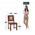 Solid Wood Dining Chairs (Set of 2) - top_view