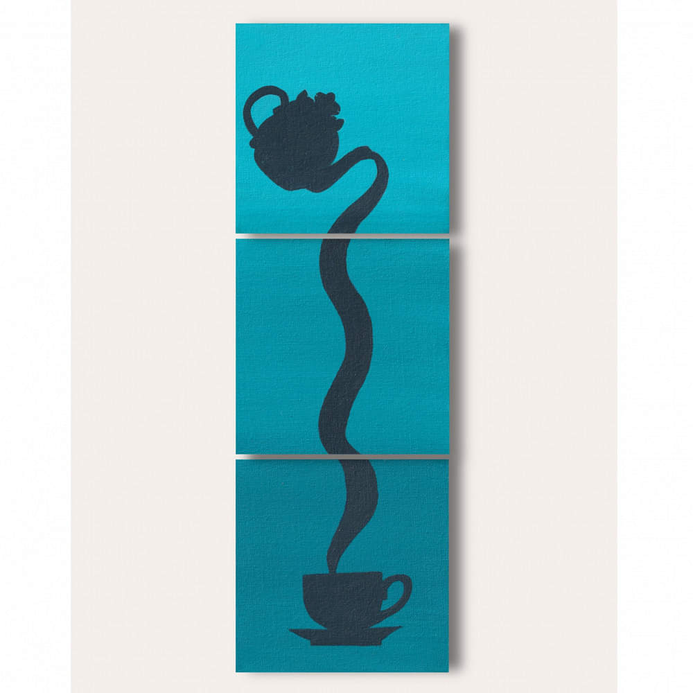 Pouring Tea panel Set - photo