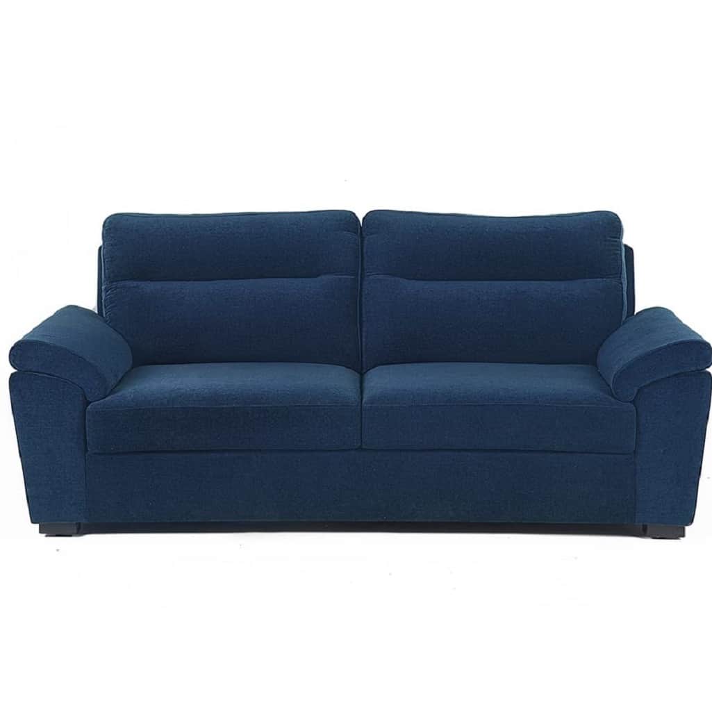 Nara Two Seater Pine Wood Sofa - top_view