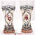 Hand Painted Pilsner Beer Glasses Set of 2 - left_view