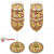 Hand Painted Ocean Madison Flute Champagne Glasses - front_view