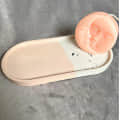 Oval Trinket Terrazzo Chips Tray - photo