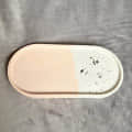 Oval Trinket Terrazzo Chips Tray - left_view