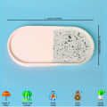 Oval Trinket Terrazzo Chips Tray - right_view