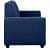 Modern 5 Seater Fabric Sofa - top_view